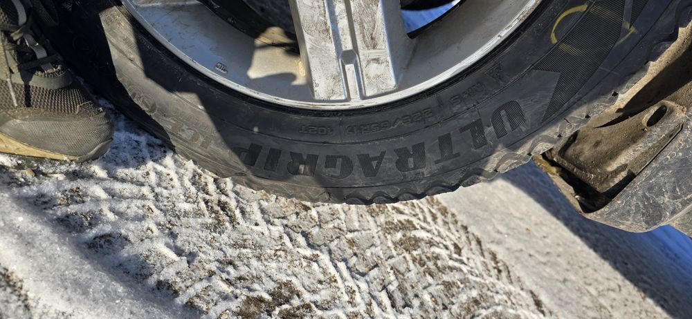 Шины 17/225/65 все шипы на месте