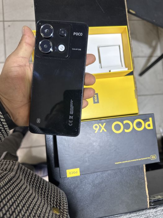 Poco x6 5G 12+12/256 holati yaxshi abmen yoq hamasi idial ishlaydi
