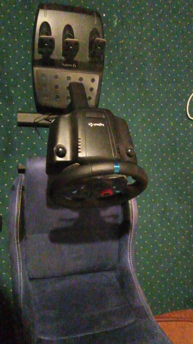 Scaun gaming playset cu volan g29 și pedale PC,ps4 și ps5s