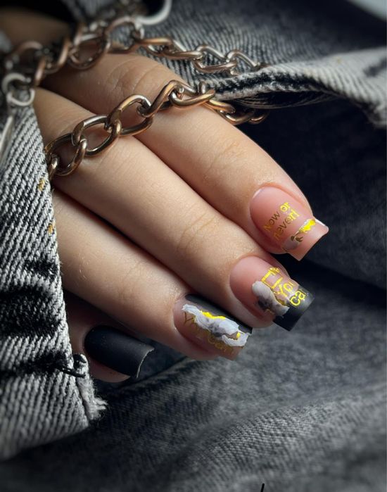 Unghii cu gel manichiura