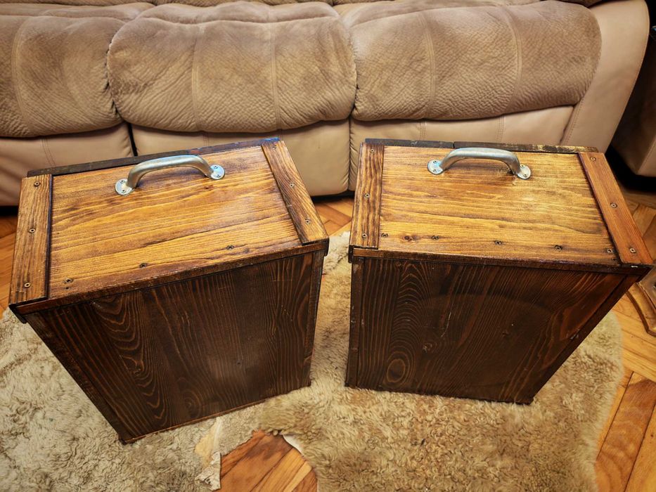 Lada din lemn - depozitare