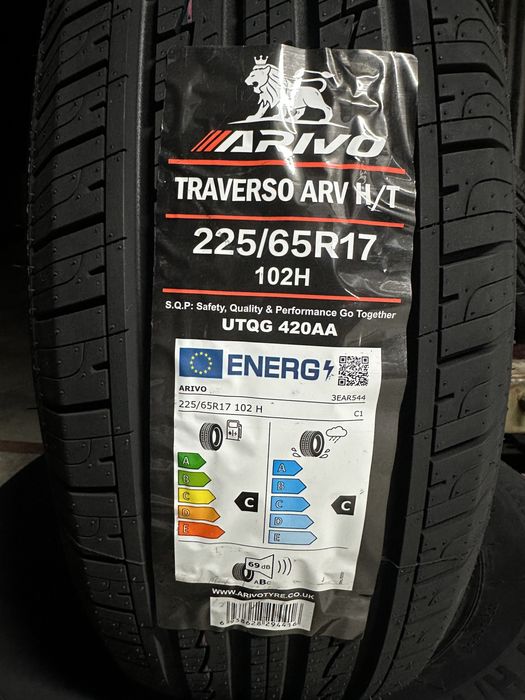 Нови летни гуми ARIVO TRAVERSO H/T 225/65R17 102H НОВ DOT 2256517