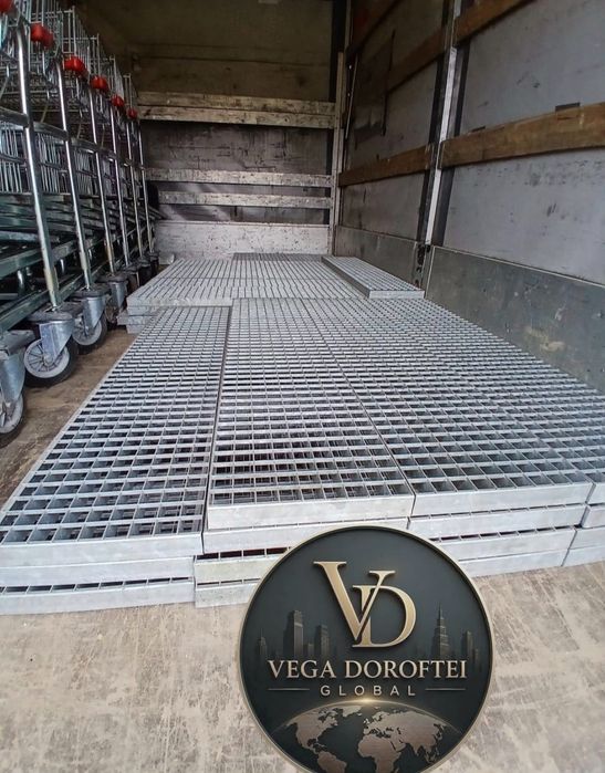 Grătare trepte zincate