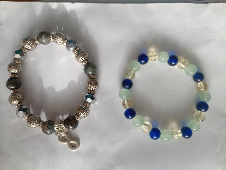 Магнитна гривна,2 бр-27 лв,Гривни със зодии,с лунен камък,аметист