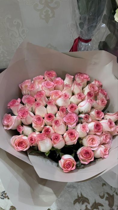 51 одна не расскрытых нежных роз