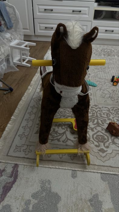 Лошадка качалка Mustang