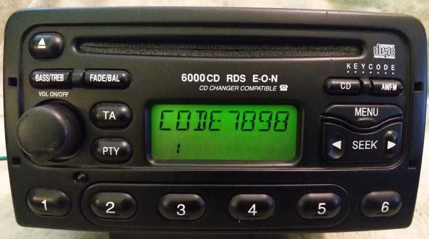 Ford 6000CD Оригинално радио/CD (Focus, Transit)