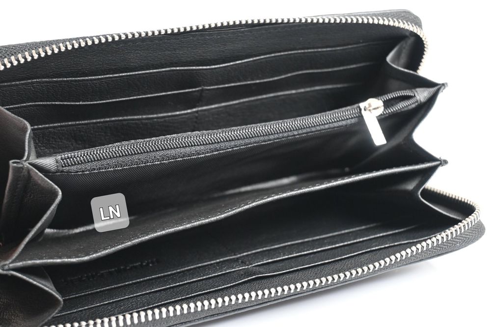 Дамско портмоне от 100% естествена кожа с цип и