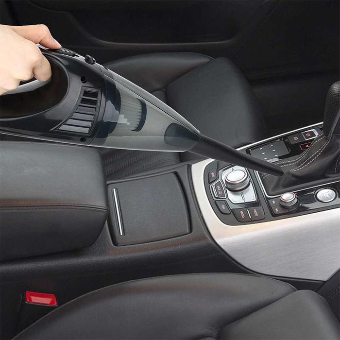 Aspirator de masina cu geanta depozitare, conține 5 accesorii, 120 W