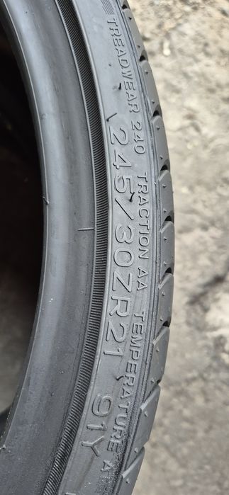 4 anvelope vara Nankang 245/30/21,dot 2022-2023.Pretul este pe bucata.