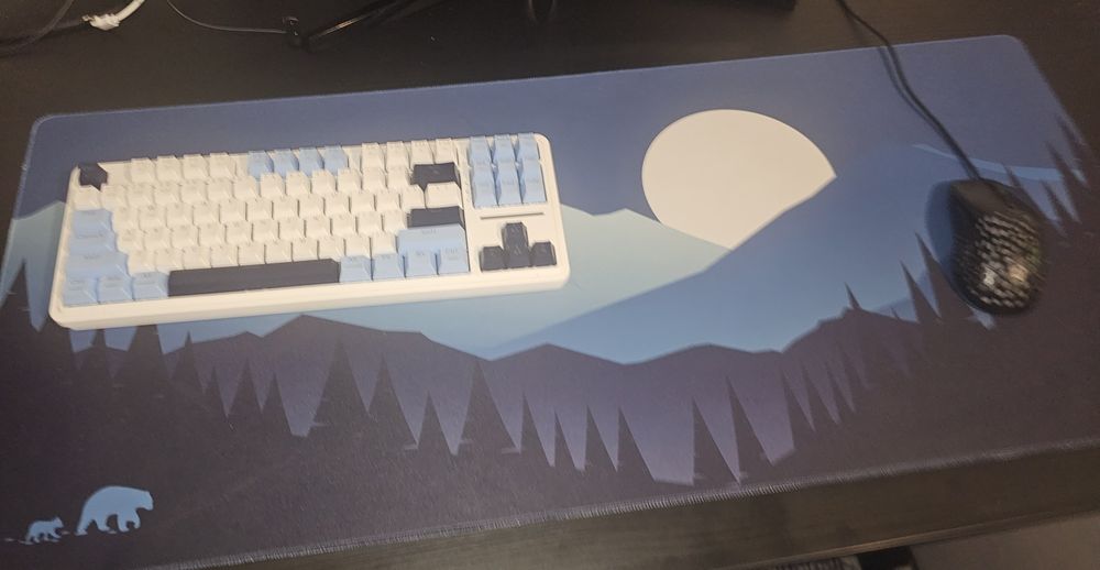 Deskmat Mousepad QwertyKey Carpathian