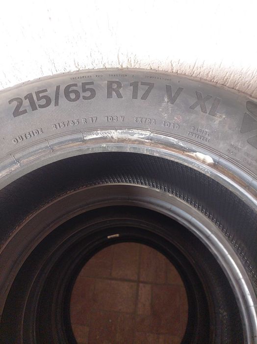 Anvelope Continental ECOCONTACT 6 215/65 R17 rulaj 38.300 km