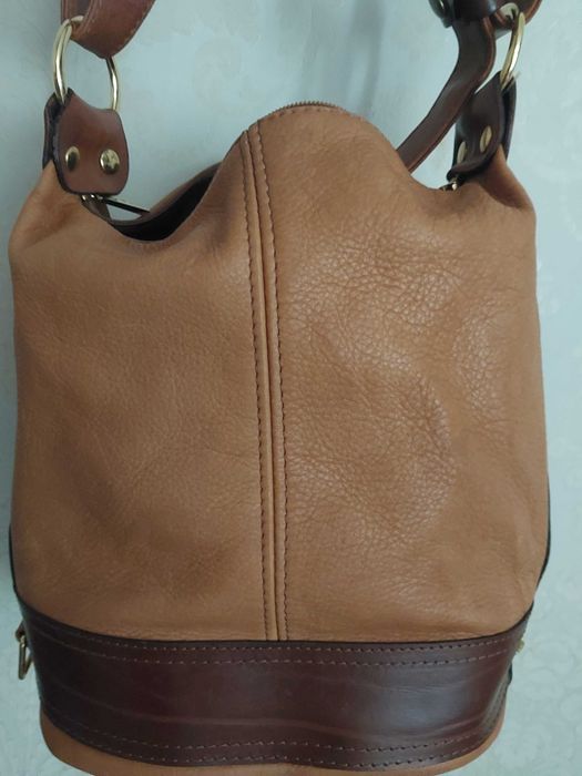 VALENTINO di Paolo Italy 100% Кожа  Чанта-раница