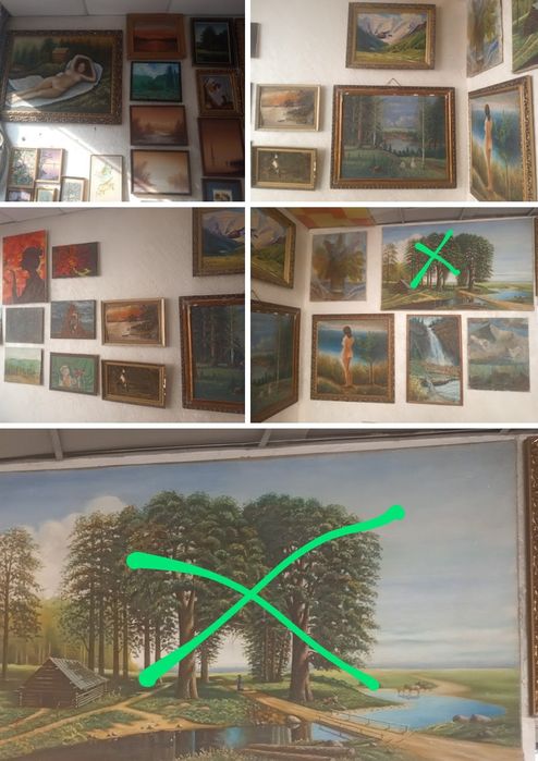 Картины продам,  х. м.