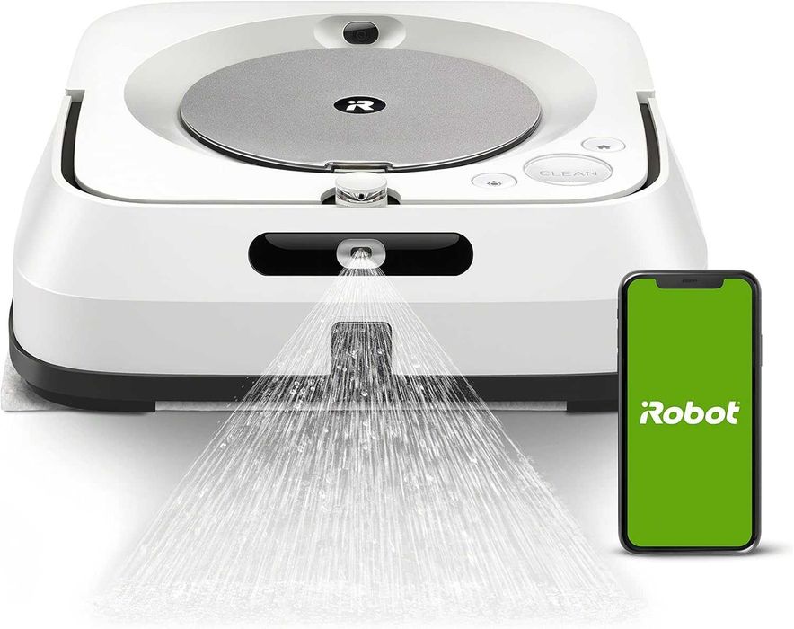 iRobot Braava Jet M6 (6110) Ultimate Robot Mop – Wi-Fi, App, Alexa