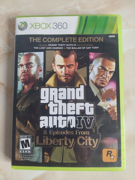 [Xbox360] Vând GTA 4 + DLC urile din Liberty City Xbox 360 /poze reale