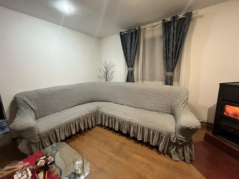 canapea si fotoliu din piele