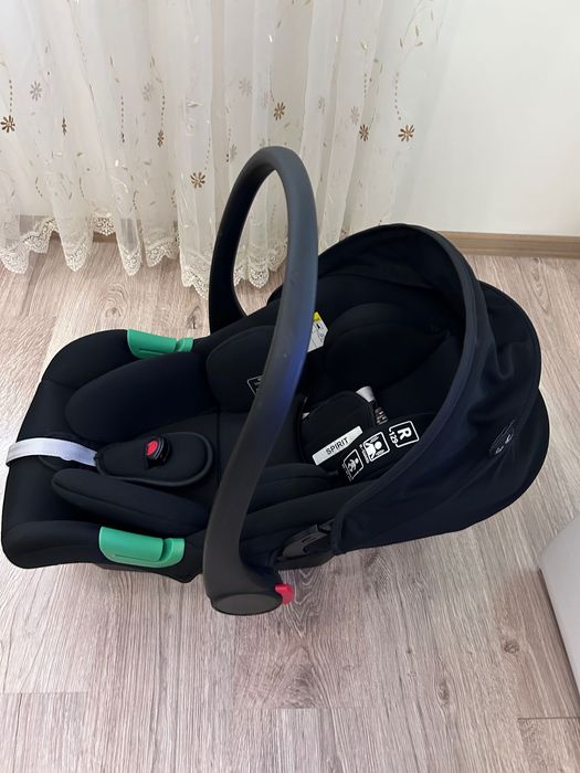 Кошница за кола Lorelli - Spirit, 40-87 cm, Black Jasper