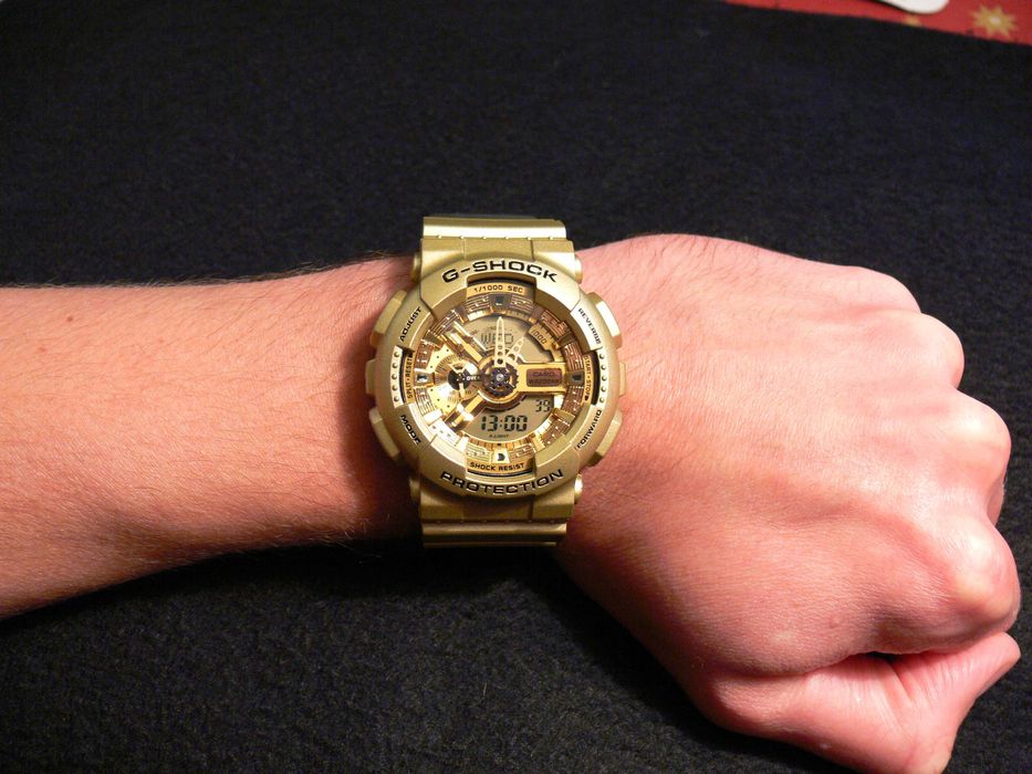 Ceas Sport Casio G-SHOCK GA-110 Gold-AURIU MAT NOU 2025 !! Superb