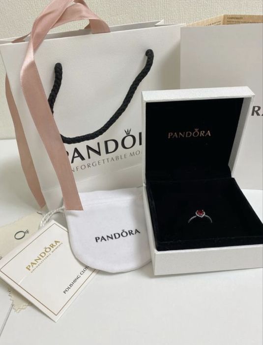 В наличии !  В Скидка! Pandora кольца из серебра 925 пробы