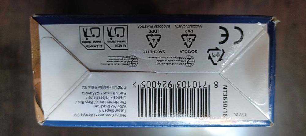 Европейский триммер PHILIPS NT3650/16. (Netherlands)
