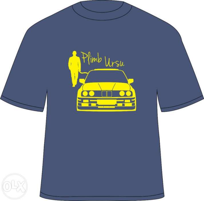 Tricou personalizat "Plimb Ursu" [BMW E30]