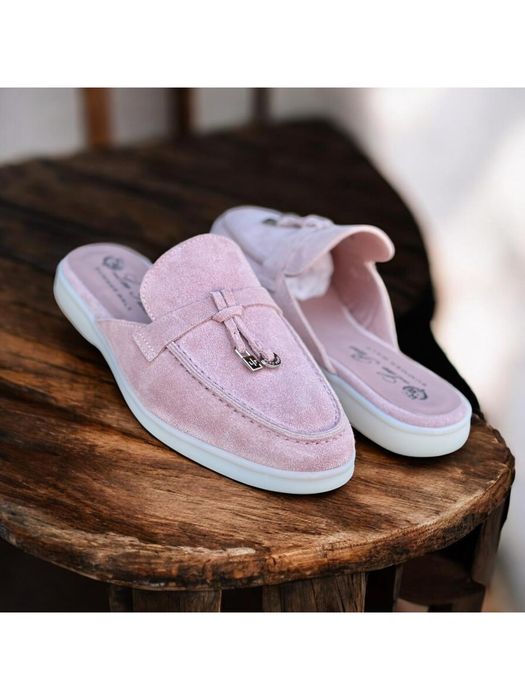 Loro P Мокасини Естествен Велур 36-44 Номер