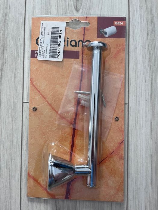 Accesorii baie (polita, suport prosop 1 brat, port hartie, port sapun)