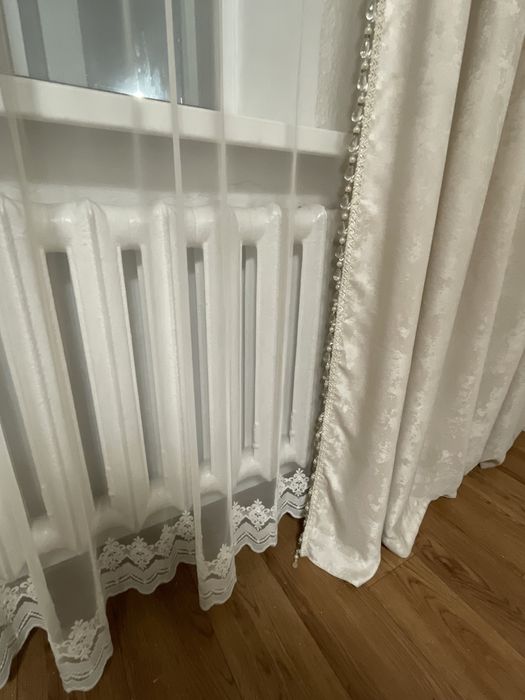 Шторы комплект (шторы и тюль)