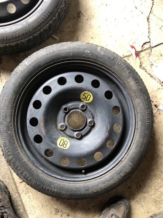 Roata rezerva slim Bmw r16 si r17 5x120 originala e46 e90 e91 e87 e60