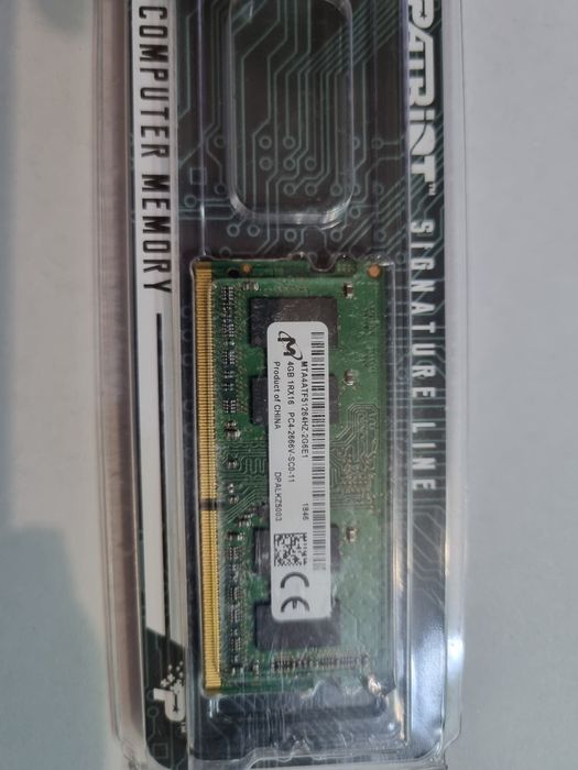 ОЗУ ddr4 so dimm 4gb micron