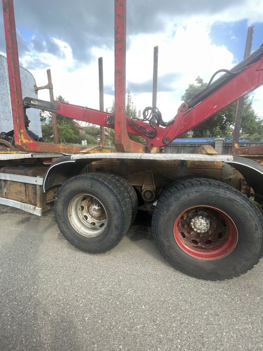Camion forestier 6x4 Volvo FH460 schimb cu vaci sau racoante