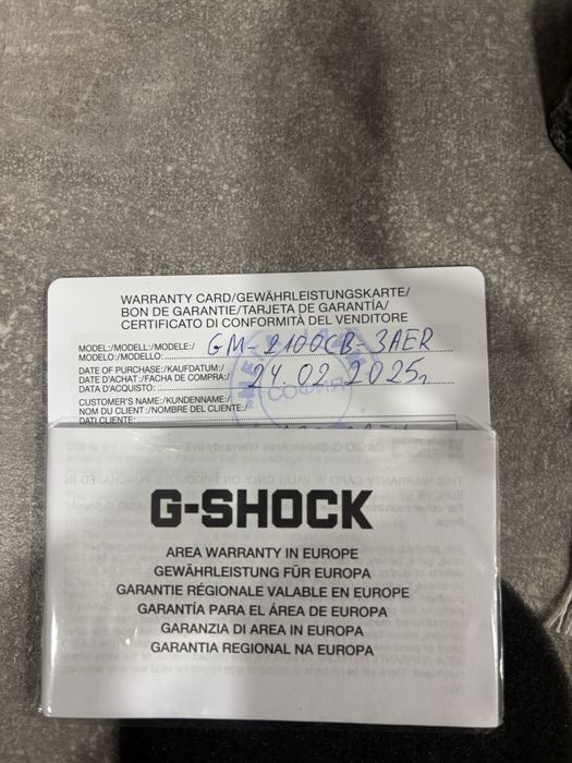 Casio G-Shok GM-2100CB