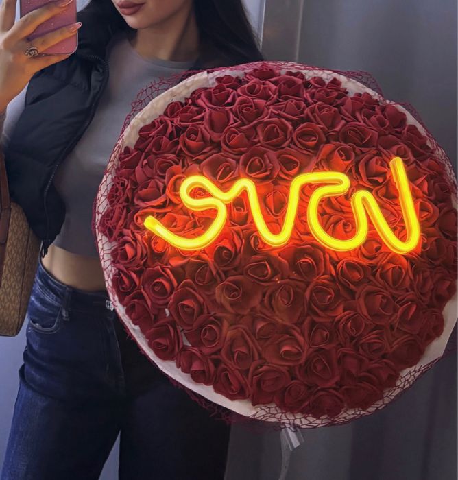 Букет от вечни рози