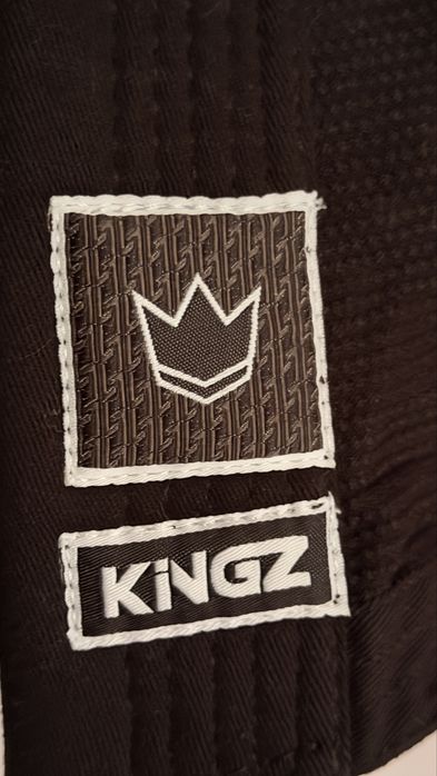 Kimono Copii Kingz The ONE V2 BJJ Gi - Negru | M2 | NOU!!!