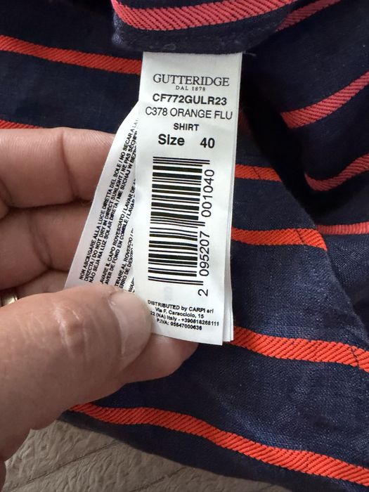 Gutteridge,cămașă de in pt.bărbați,măr.M(40)