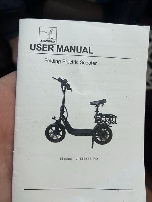 Trotineta electrica scuter