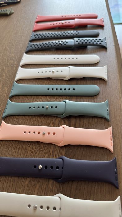 Каишки Apple Watch Silicone Band за 42 44 45 49 Ultra