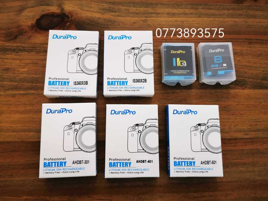 Baterie noua Gopro Hero 12 11 10 9 8 7 6 5 4 3 Insta 360 X2 X3