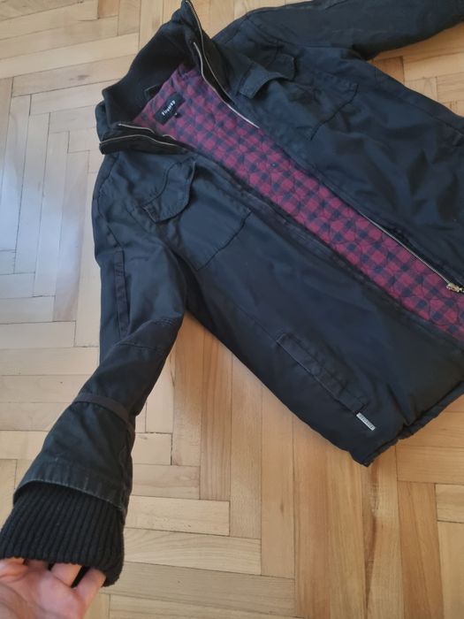 НАМАЛЕНИЕ! Оригинално мъжко зимно яке Firetrap / Размер М / Черно