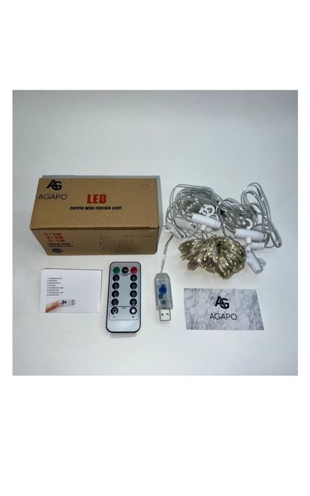 Герлянда 3х3 с пультом