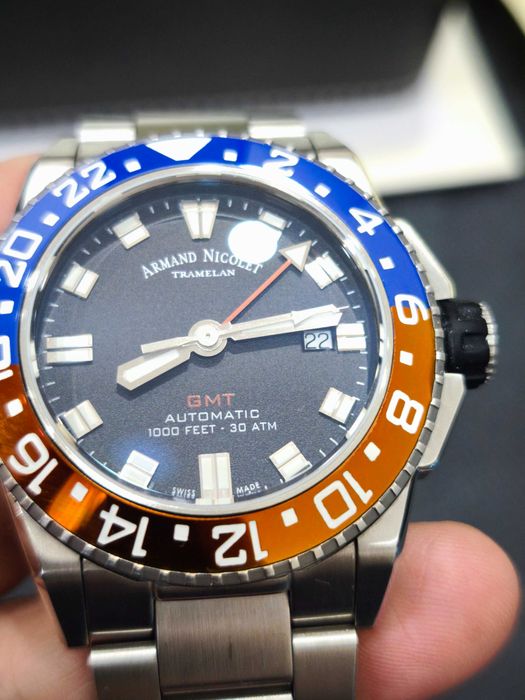Часовник Armand Nicolet Js9 Gmt