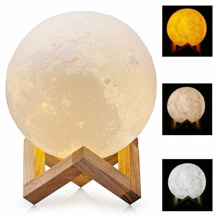 3 D Moon Lamp. Оригинал совга эсдалик учун. Доставка бепул шахар ичида