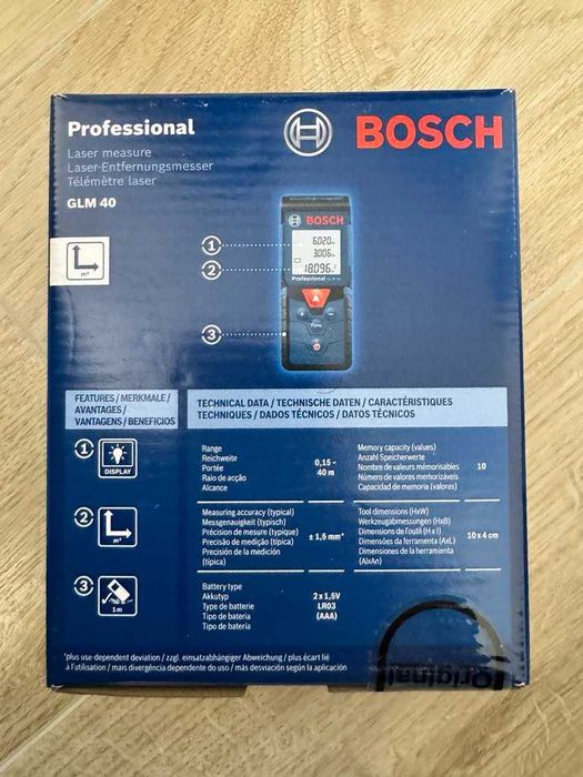 Лазерна ролетка BOSCH GLM 50 - 27 C / BOSCH GLM 150 - 27C