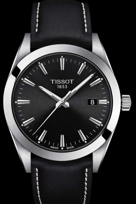 Tissot Gentleman Swiss Safir Ceas Barbati Nou Cutie Factura Garantie