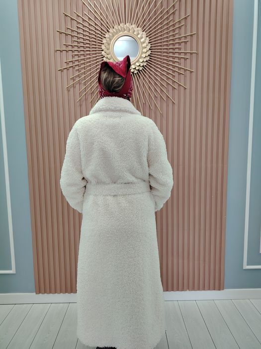 Тедди шуба белый