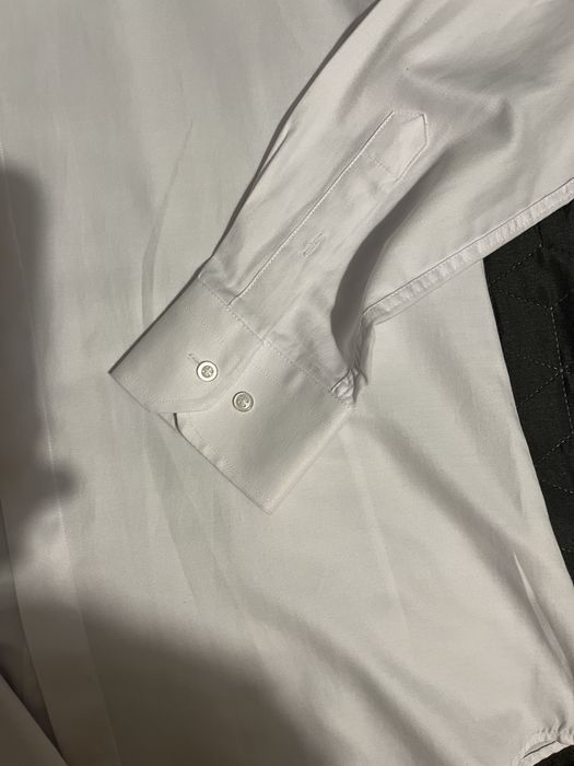 Мъжка риза Лазарини бяла