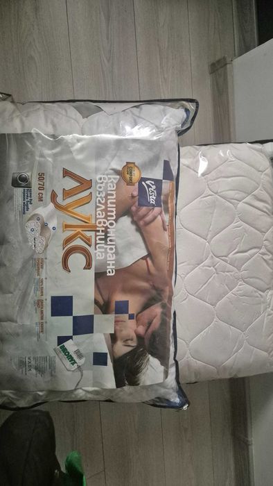 Комплект капитонирани възглавници