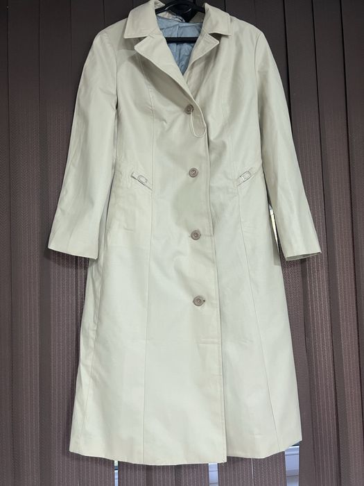 Тренч плащ теплый