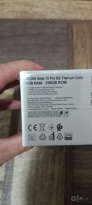 Redmi note 15 pro 5g